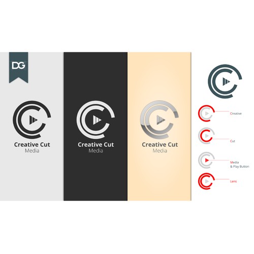 Logo Concept for Creative Cut Media