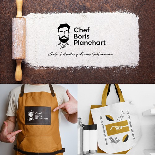 Branding for Chef and Cooking Instructor; Pasta and Italian Food Specialist