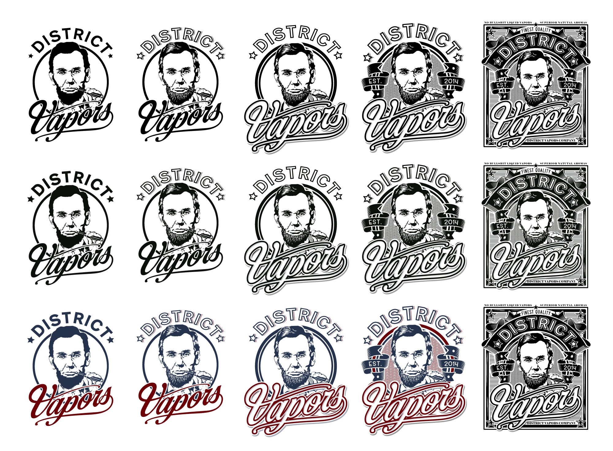 Trendy Washington DC Vaporizer & E-Liquid Store Logo