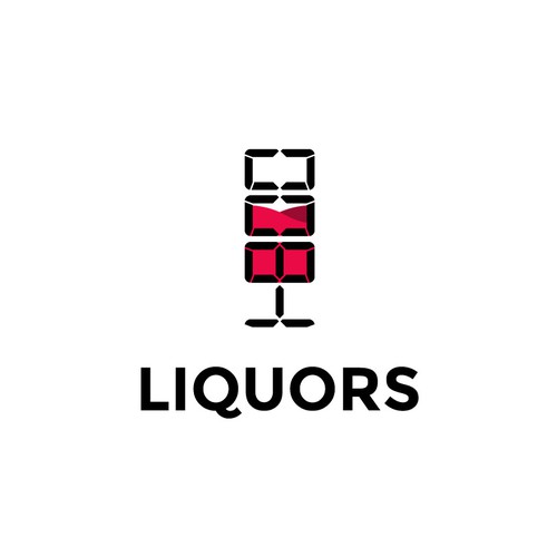 Logo design for 1-800 liquors