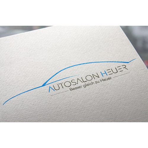 Autosalon in dritter Generation such neues LOGO