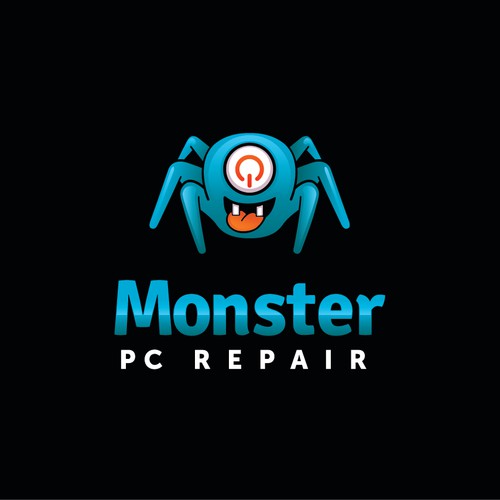 Monster PC Repair needs a new logo