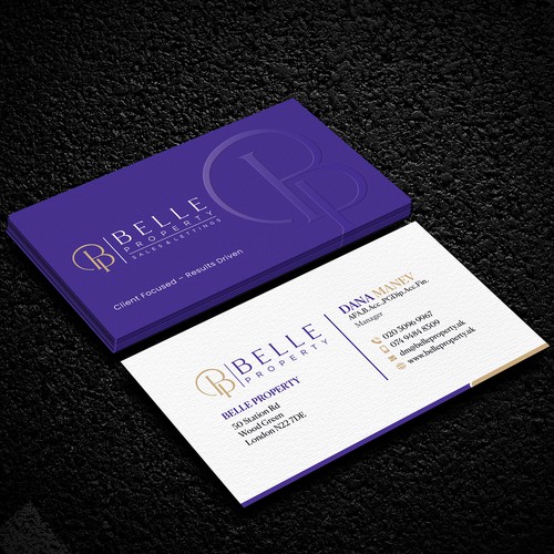 Belle Property Business card