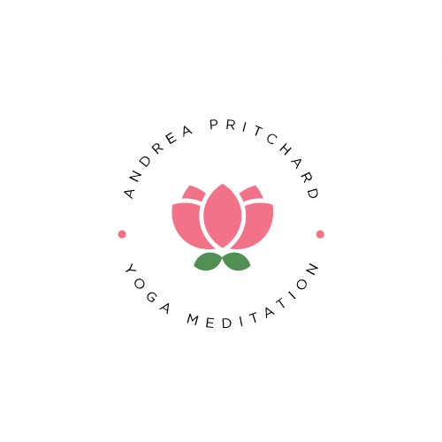 Feminine and organic logo for Andrea Pritchard