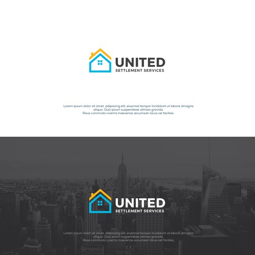 Bold and unique Logo design concept for real estate escrow services!