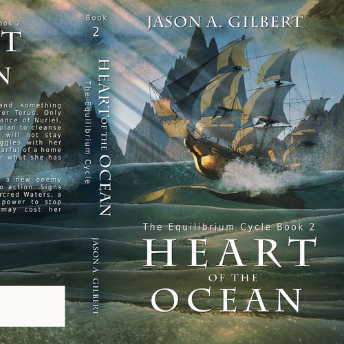 Design a YA/Epic Fantasy Book Cover for the second book in a series!