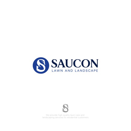 Saucon lawn and landscape Logo