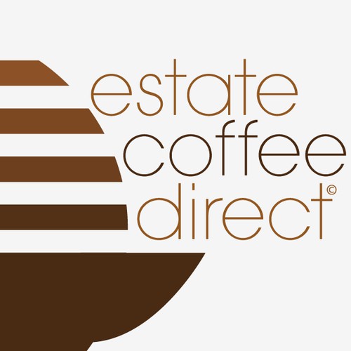 Logo Design for Estate Coffee Direct