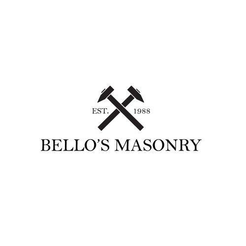 Bello's Masonry Logo