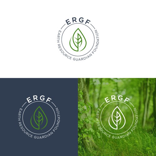 ERGF logo design