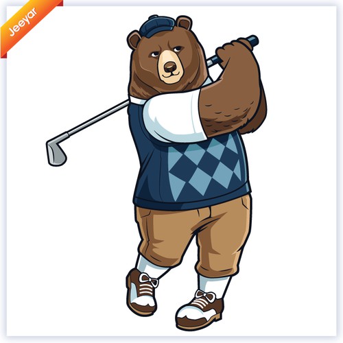 Bear in Golf design
