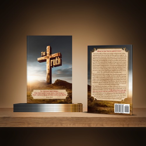 Book cover design of the book "The Truth"