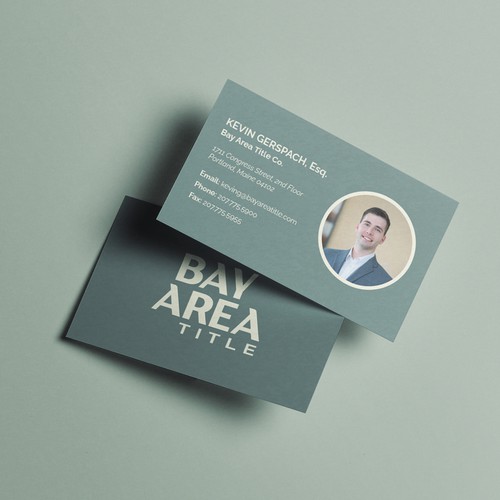 Business card design for a lawyer 