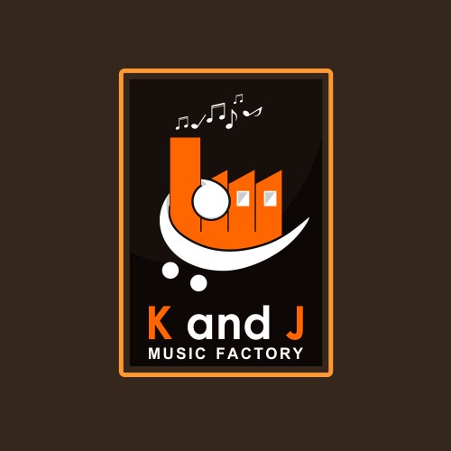bold logo for music factory
