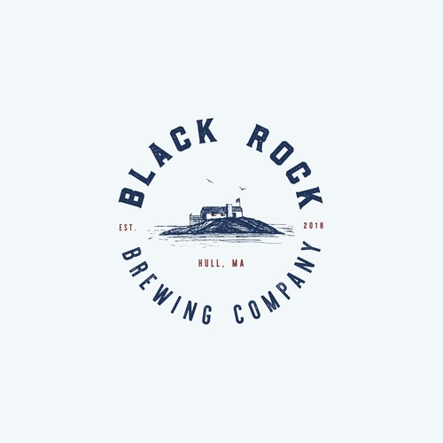 Logo Design for Black Rock Brewing Company