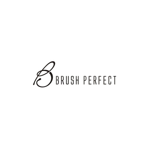 a sophisticated and high end logo for makeup brush company Brush Perfect