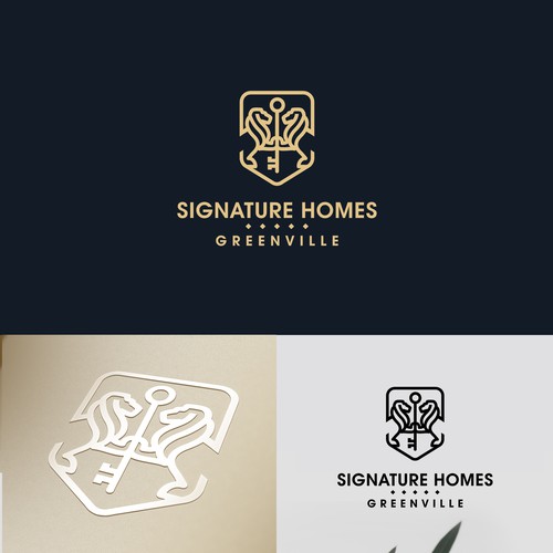 Elegant, Luxury Logo for a Real Estate Luxury Division