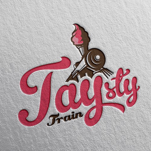 Logo concept for Taysty Train.