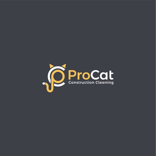 Logo Concept For ProCat Construction Cleaning