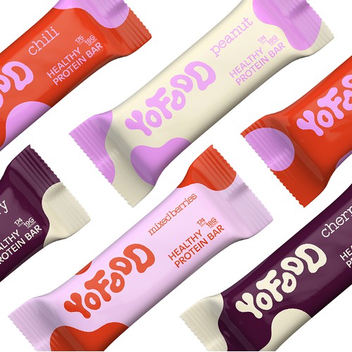 YoFood | Brand Identity & Packaging for Protein Bars