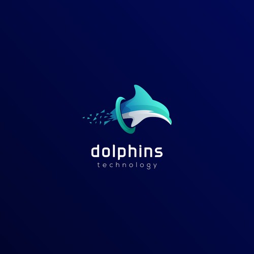 Dolphins logo concept