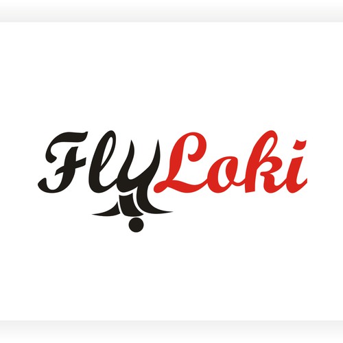 Create the next logo for fly loki