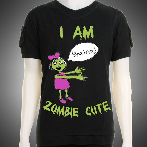 Sidecca Zombie T-shirt Design