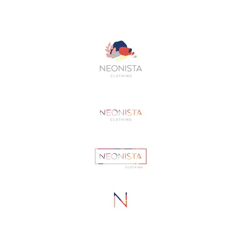 logo concept for Neonista clothing