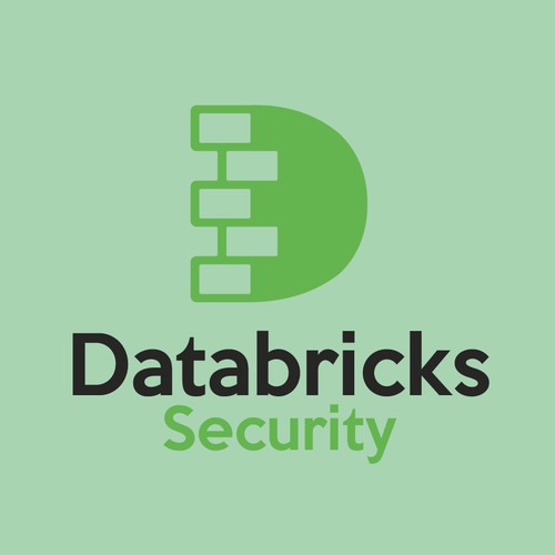 Modern logo concept for a data protection company