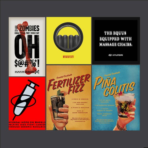 Graphic Design Poster Samples