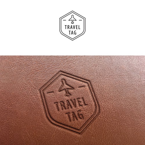 Hipster Logo for Travel Tag