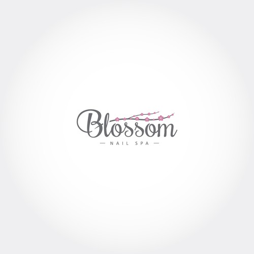 Logo design for nail spa