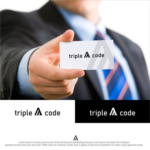 Bold Logo for Triple A Code