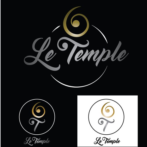 Le Temple Nightclub logo design