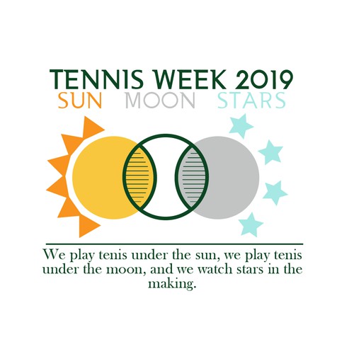 Logo for  Seattle Tennis Club annual event