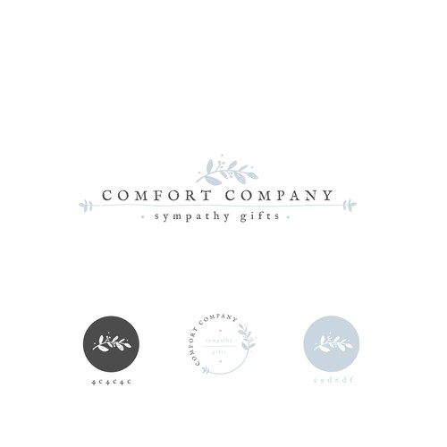 Comforting Logo for Sympathy Gift Company