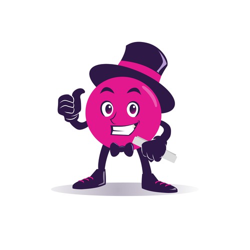 Pink Dot Character Design