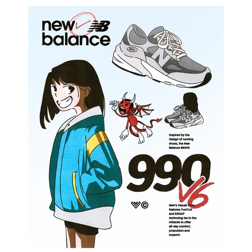 New Balance Poster Design