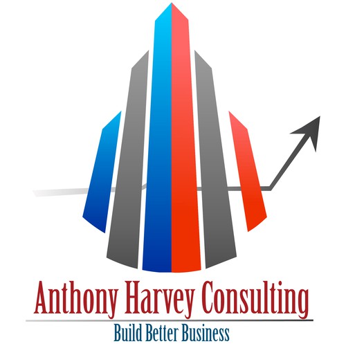 Design a creative business consulting logo for Anthony Harvey