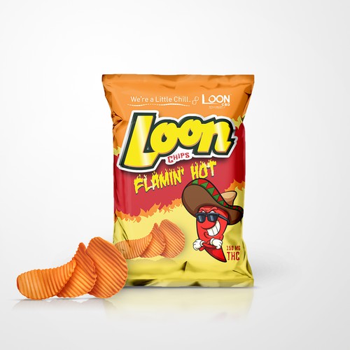 Hot Potato Chips Design