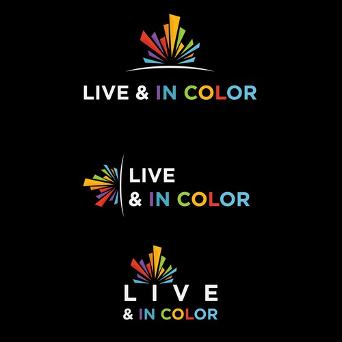 Bright logo for Live & In color