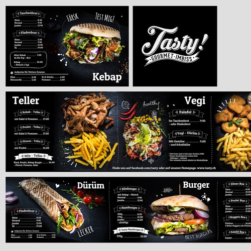 Menu Board Design