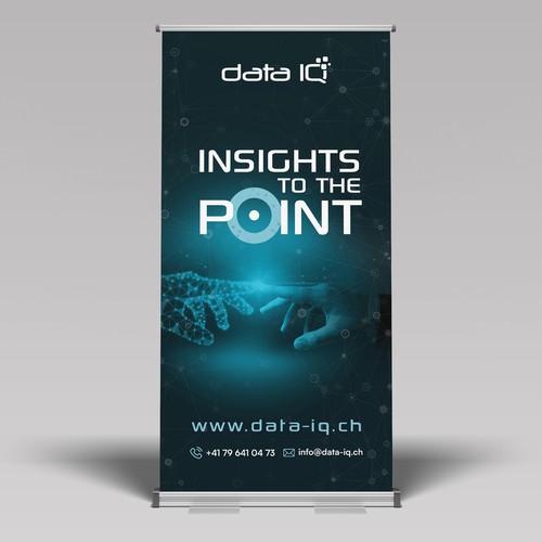 Data IQ Standee Design