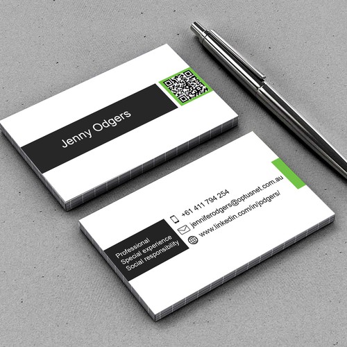 Create a new business card for a corporate affairs professional