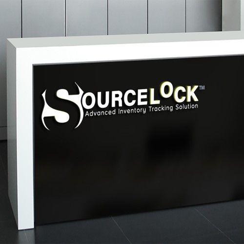 3D Logo concept for SourceLock