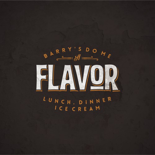 Create a simple logo for vintage restaurant