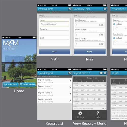 Help York International Agency, LLC with a new mobile app design