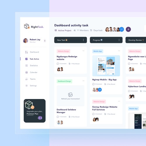 Dashboard Task Project