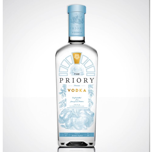 label for potato vodka