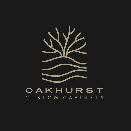 Custom cabinets maker logo